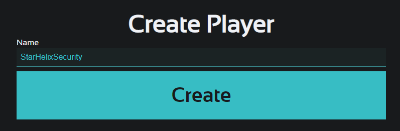 Player Creation